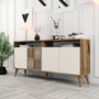 Hanah Home Milan 160 - Nogal y Crema